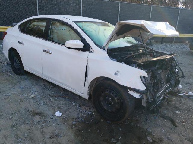 3N1AB7AP9KY262646 - 2019 NISSAN SENTRA S WHITE photo 4