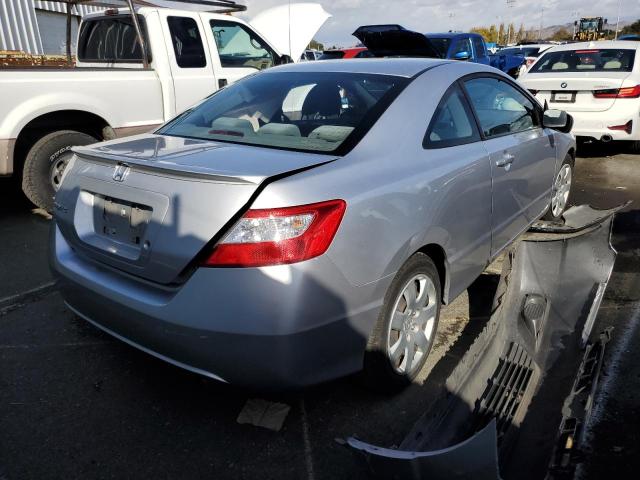 2HGFG12677H534956 - 2007 HONDA CIVIC LX SILVER photo 3