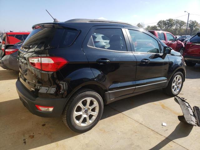 MAJ3S2GEXKC310488 - 2019 FORD ECOSPORT SE BLACK photo 3