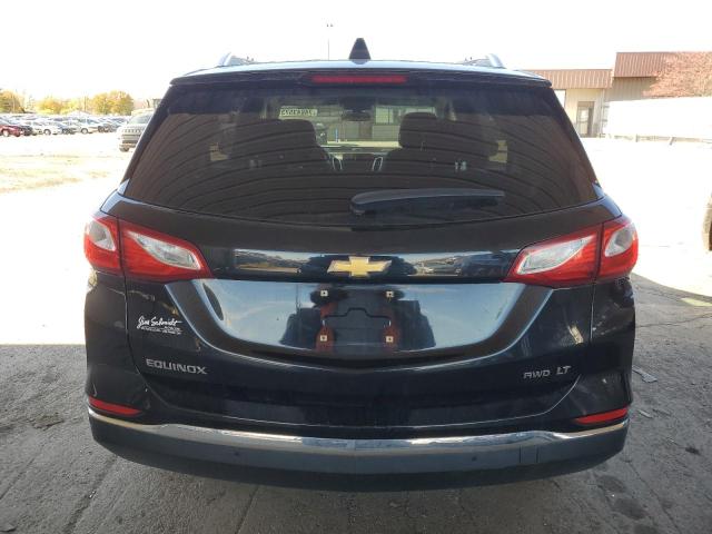 2GNAXSEV1J6105257 - 2018 CHEVROLET EQUINOX LT BLACK photo 6