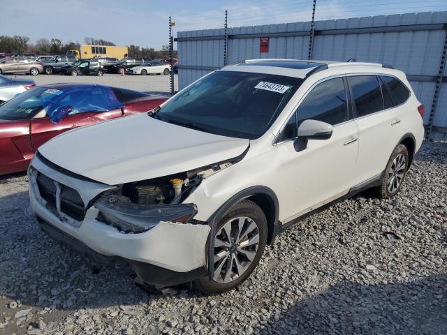 4S4BSETC6J3235648 - 2018 SUBARU OUTBACK TOURING WHITE photo 1