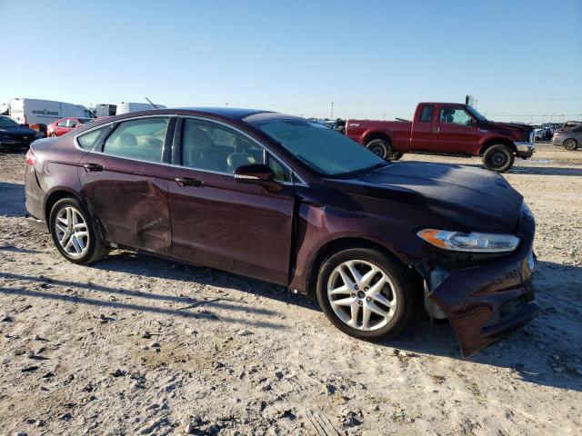 3FA6P0HR8DR266919 - 2013 FORD FUSION SE BURGUNDY photo 4