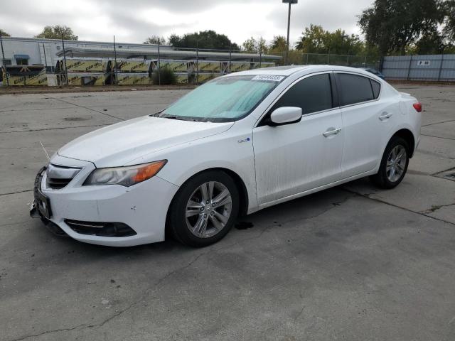 19VDE3F7XDE302491 - 2013 ACURA ILX HYBRID TECH WHITE photo 1