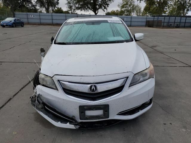 19VDE3F7XDE302491 - 2013 ACURA ILX HYBRID TECH WHITE photo 5