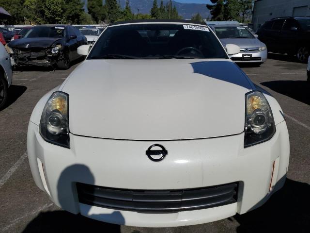 JN1BZ36A18M850842 - 2008 NISSAN 350Z ROADSTER WHITE photo 5