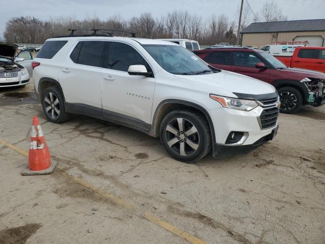 1GNEVHKW1KJ286758 - 2019 CHEVROLET TRAVERSE LT WHITE photo 4