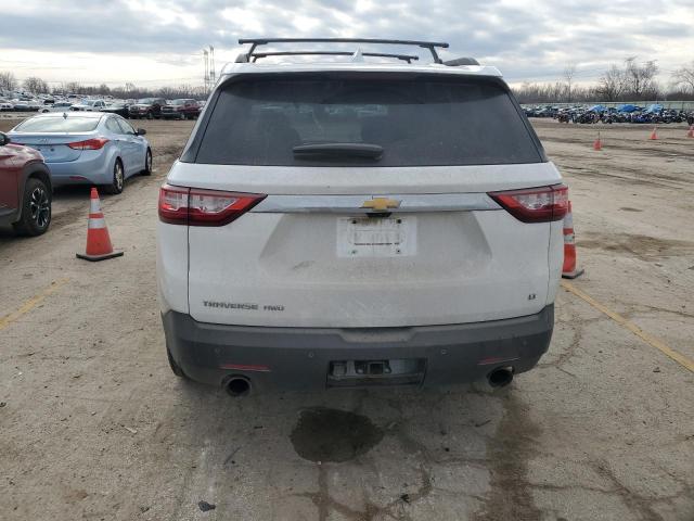 1GNEVHKW1KJ286758 - 2019 CHEVROLET TRAVERSE LT WHITE photo 6