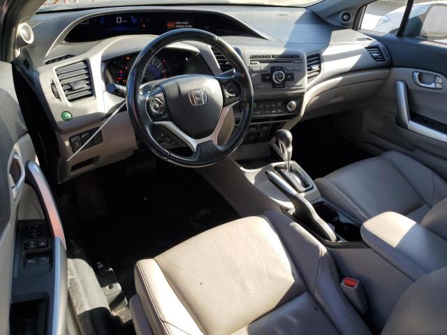 2HGFG3B02CH508962 - 2012 HONDA CIVIC EXL ნაცრისფერი ფოტო 8