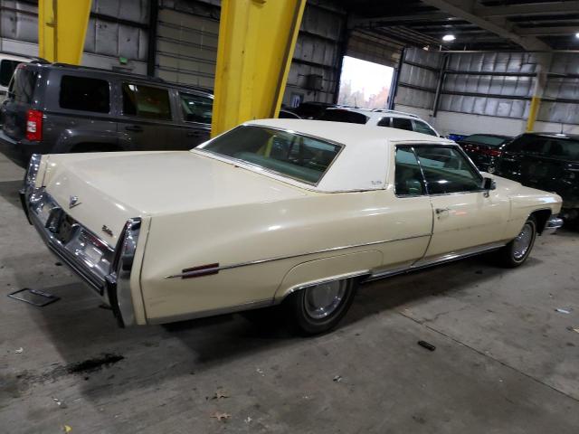 6D47R3Q199140 - 1973 CADILLAC DEVILLE CREAM photo 3