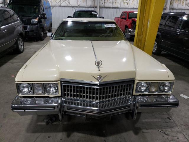 6D47R3Q199140 - 1973 CADILLAC DEVILLE CREAM photo 5