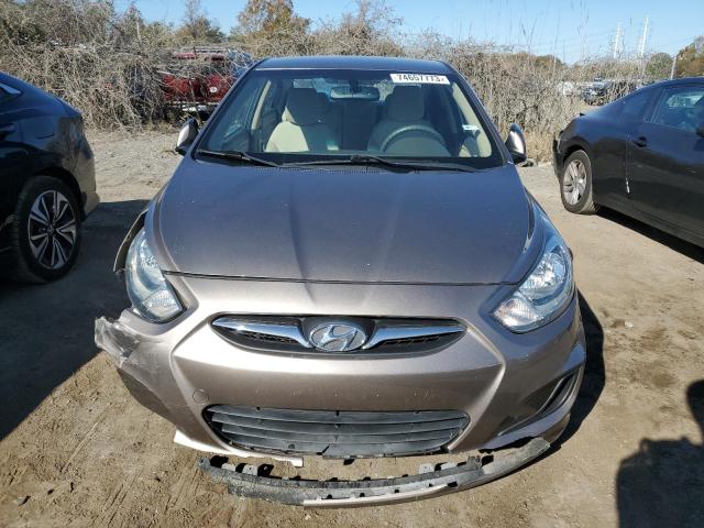 KMHCT4AE4CU115005 - 2012 HYUNDAI ACCENT GLS BROWN photo 5