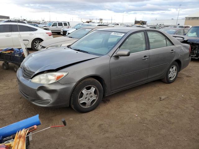 4T1BF32K93U554637 - 2003 TOYOTA CAMRY LE GRAY photo 1