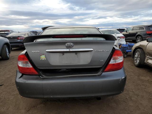 4T1BF32K93U554637 - 2003 TOYOTA CAMRY LE GRAY photo 6