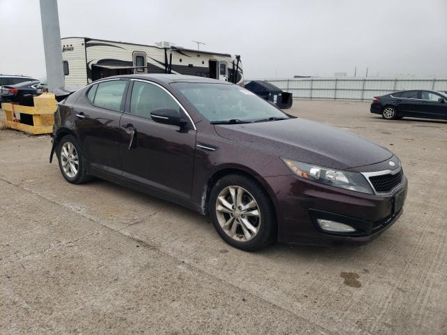 5XXGN4A76DG204504 - 2013 KIA OPTIMA EX BURGUNDY photo 4