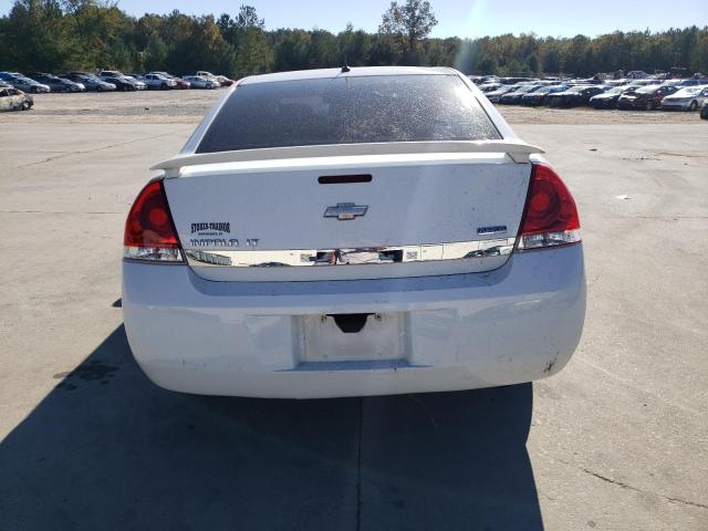 2G1WB5EK9A1175521 - 2010 CHEVROLET IMPALA LT WHITE photo 6