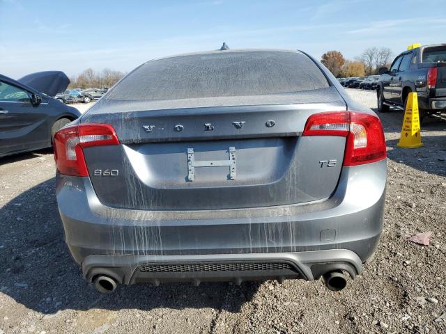 YV126MFL5H2422467 - 2017 VOLVO S60 GRAY photo 6