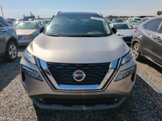 JN8AT3CA6MW023808 - 2021 NISSAN ROGUE SL BEIGE photo 5