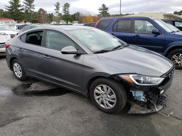 5NPD74LF2JH388826 - 2018 HYUNDAI ELANTRA SE GRAY photo 4