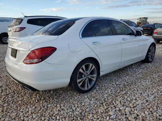 55SWF4JB8HU217484 - 2017 MERCEDES-BENZ C 300 WHITE photo 3