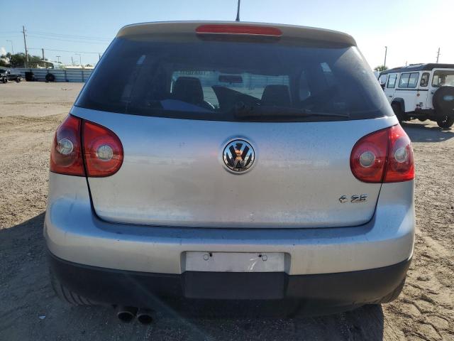 WVWBA71K69W016650 - 2009 VOLKSWAGEN RABBIT SILVER photo 6