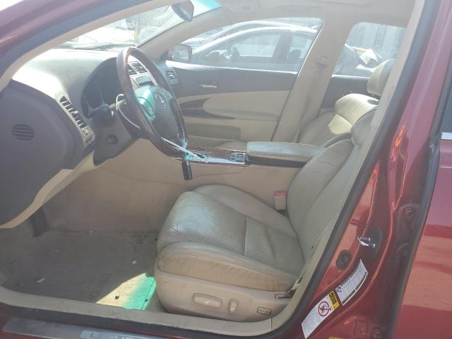 JTHBH96S665008208 - 2006 LEXUS GS 300 RED photo 7