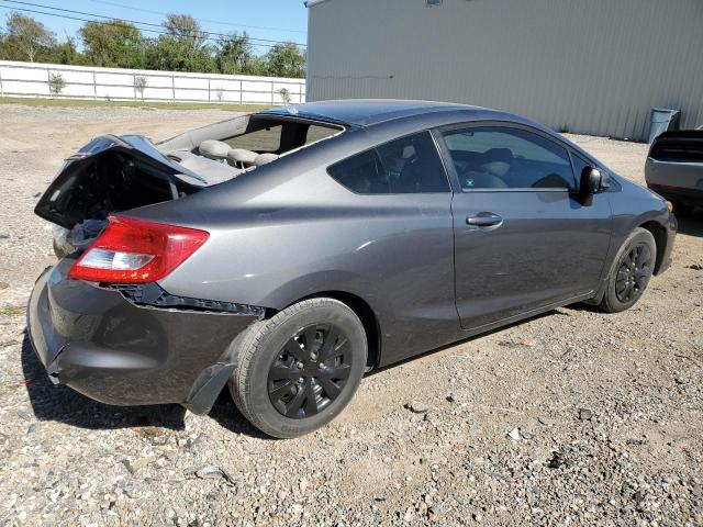 2HGFG3B53CH500414 - 2012 HONDA CIVIC LX GRAY photo 3