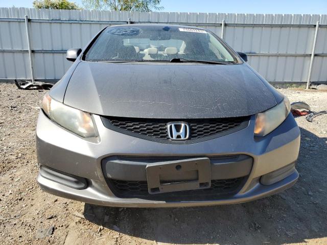 2HGFG3B53CH500414 - 2012 HONDA CIVIC LX GRAY photo 5