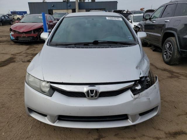 2HGFA1F50AH578517 - 2010 HONDA CIVIC LX SILVER photo 5