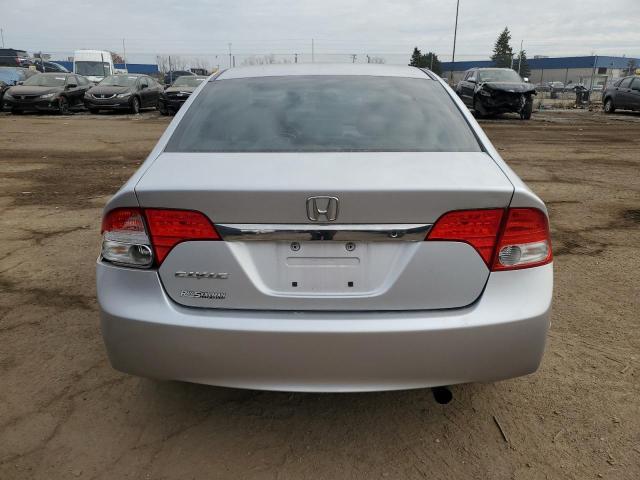 2HGFA1F50AH578517 - 2010 HONDA CIVIC LX SILVER photo 6