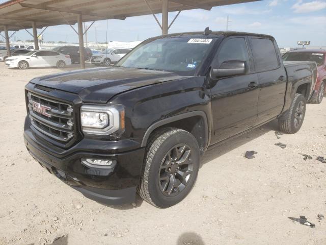 3GTP1NEJ7JG380509 - 2018 GMC SIERRA C1500 SLT BLACK photo 1