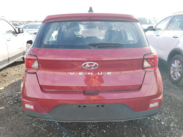 KMHRB8A30MU105723 - 2021 HYUNDAI VENUE SE RED photo 6