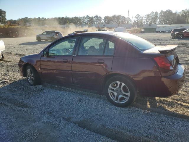 1G8AL52F03Z162439 - 2003 SATURN ION LEVEL 3 BURGUNDY photo 2