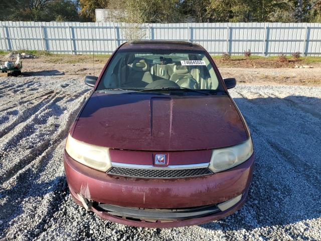 1G8AL52F03Z162439 - 2003 SATURN ION LEVEL 3 BURGUNDY photo 5