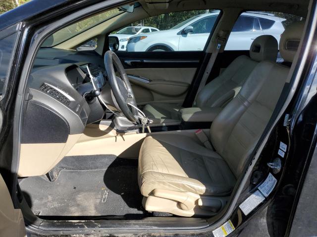 2HHFD56747H202715 - 2007 ACURA CSX PREMIUM NAVIGATION BLACK photo 7