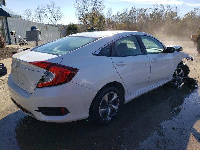 2HGFC2F60LH571580 - 2020 HONDA CIVIC LX WHITE photo 3