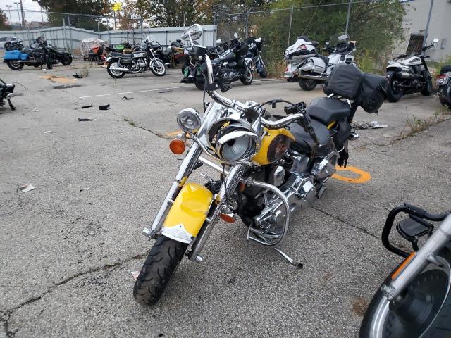 1HD1BML1XXY024942 - 1999 HARLEY-DAVIDSON FLSTF YELLOW photo 2