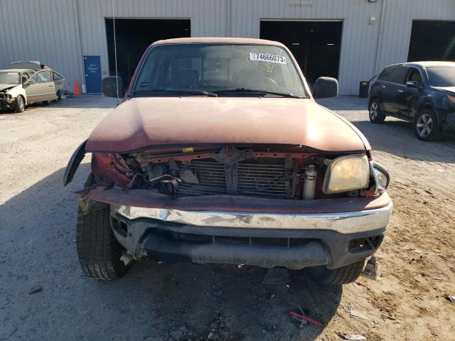 5TEGM92N51Z843581 - 2001 TOYOTA TACOMA DOUBLE CAB PRERUNNER RED photo 5