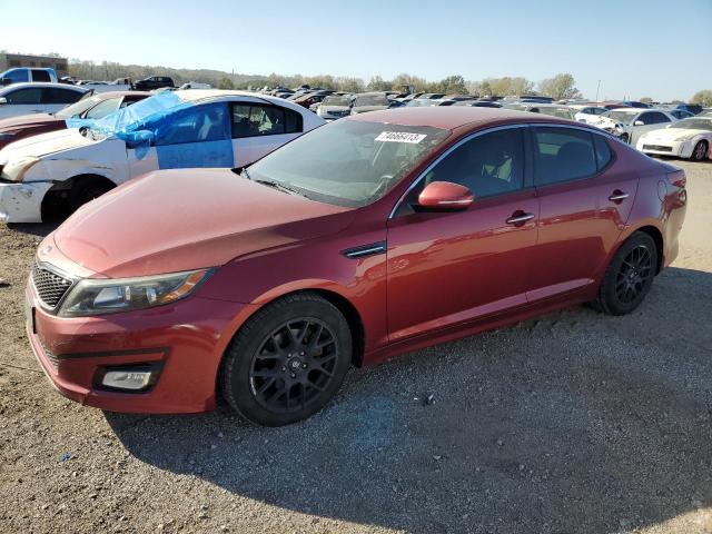 5XXGM4A76EG294340 - 2014 KIA OPTIMA LX MAROON photo 1