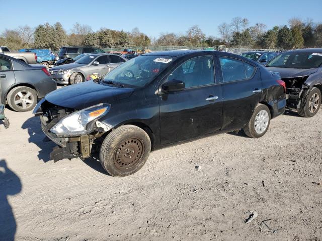 3N1CN7AP6KL869519 - 2019 NISSAN VERSA S BLACK photo 1