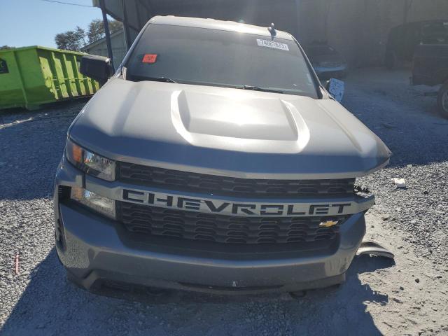 1GCRWBEH5MZ189553 - 2021 CHEVROLET SILVERADO C1500 CUSTOM GRAY photo 5