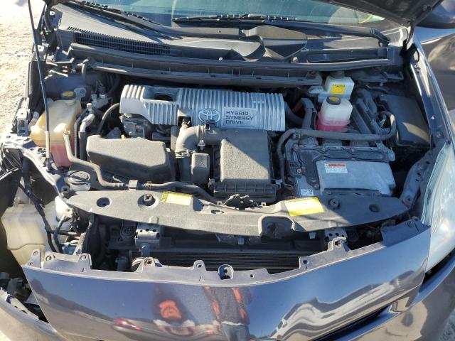 JTDKN3DU8C5424283 - 2012 TOYOTA PRIUS Сұр фото 11