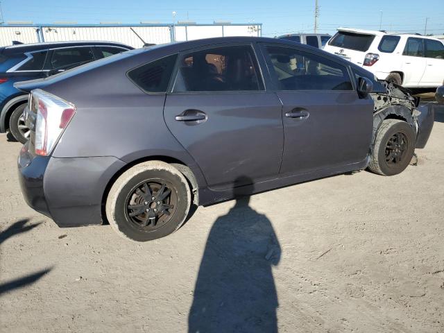 JTDKN3DU8C5424283 - 2012 TOYOTA PRIUS Сұр фото 3