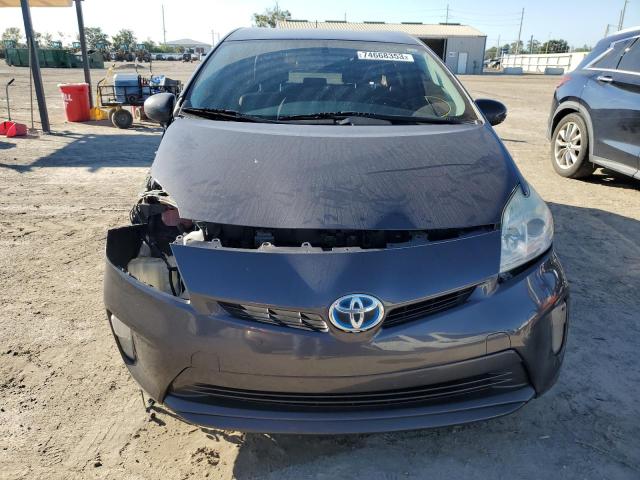 JTDKN3DU8C5424283 - 2012 TOYOTA PRIUS Сұр фото 5