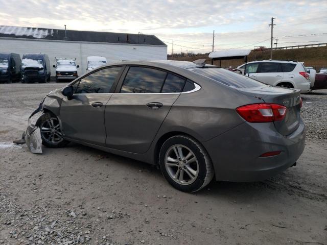 1G1BH5SE8H7260262 - 2017 CHEVROLET CRUZE LT GRAY photo 2