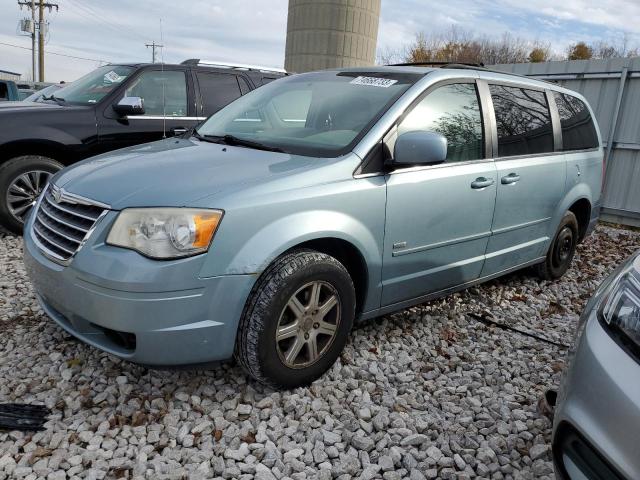 2A8HR54P38R740360 - 2008 CHRYSLER TOWN & COU TOURING ლურჯი ფოტო 1
