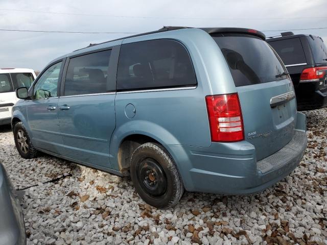 2A8HR54P38R740360 - 2008 CHRYSLER TOWN & COU TOURING ლურჯი ფოტო 2