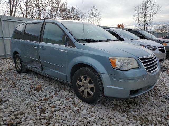 2A8HR54P38R740360 - 2008 CHRYSLER TOWN & COU TOURING ლურჯი ფოტო 4