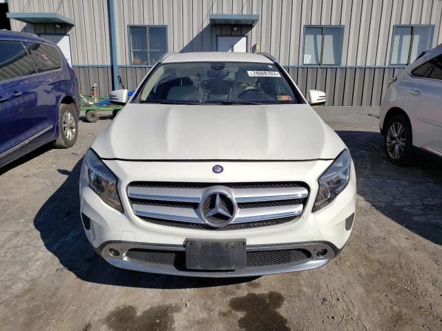 WDCTG4GB3FJ100727 - 2015 MERCEDES-BENZ GLA 250 4MATIC WHITE photo 5