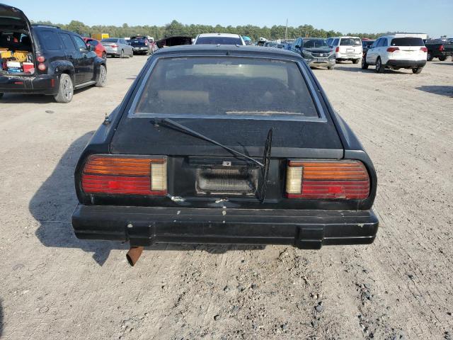 JN1CZ04S4DX758809 - 1983 DATSUN 280ZX BLACK photo 6