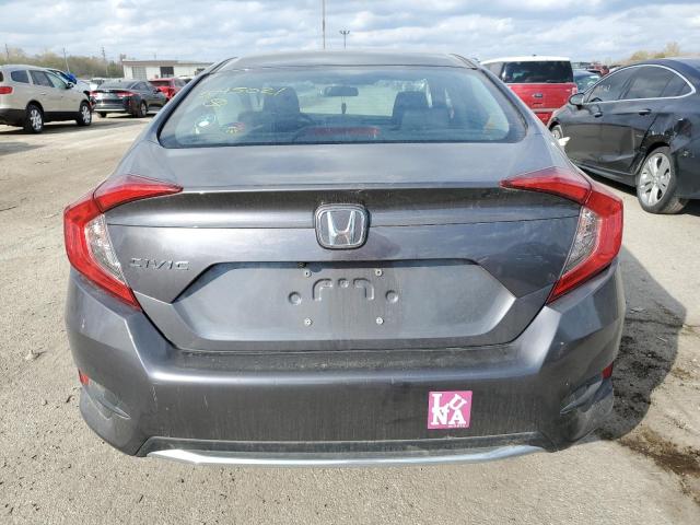 2HGFC2F61KH545021 - 2019 HONDA CIVIC LX GRAY photo 6